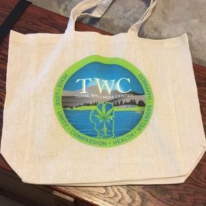 TWC (420 dispensary promo) hemp canvas bag